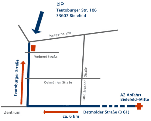 Anfahrt über A2